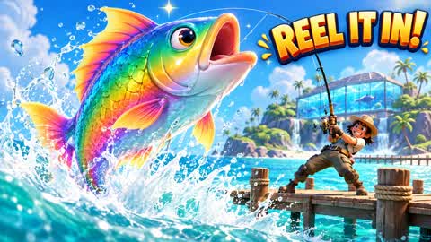 LUCKY CATCH 🎣 Fishing & Aquarium