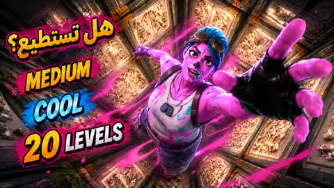 UNREAL MEDIUM PARKOUR 15 LEVELS باركور