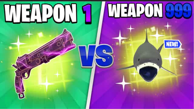 🦈CUSTOM SHARK GUN GAME🔫