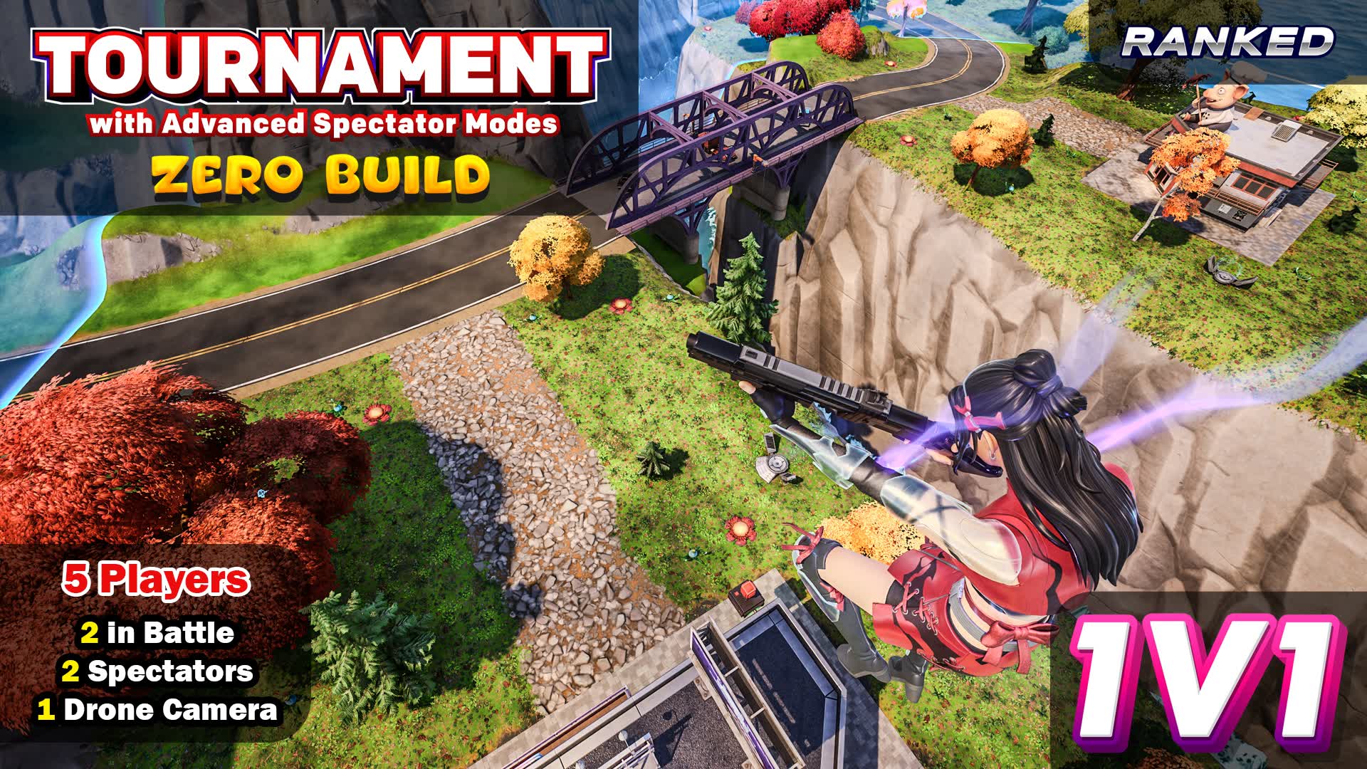 🏆TOURNAMENT🏆1V1 ZBUILD DINAMIC ZONES⭐