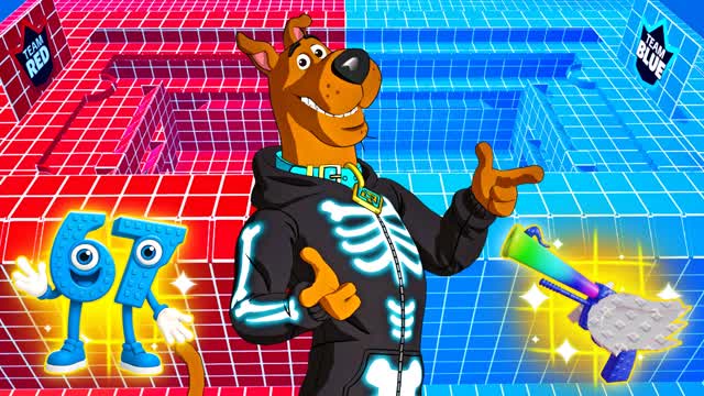 Scooby Doo RVB Red Vs Blue Haloween pvp