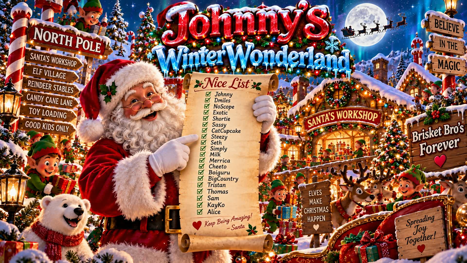Johnnys Winter Wonderland