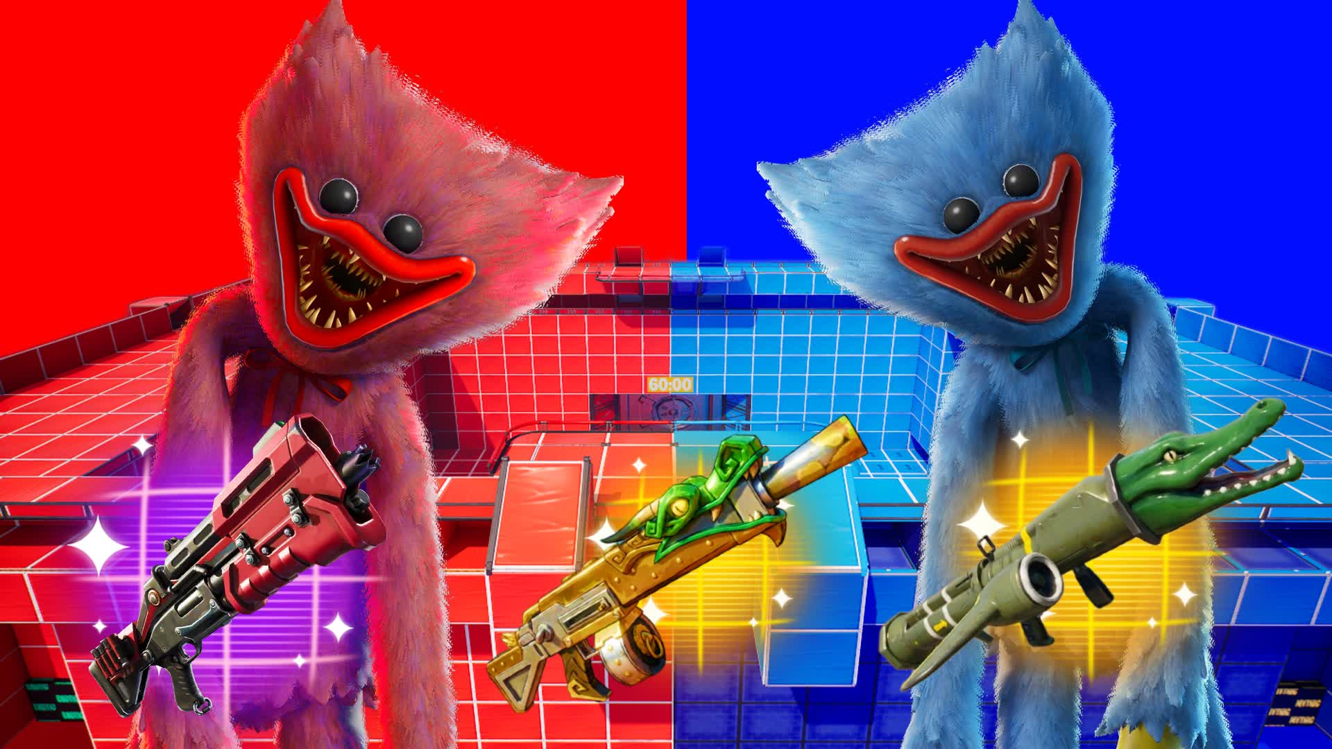 battle red vs blue 🔵🔴 AMAZING