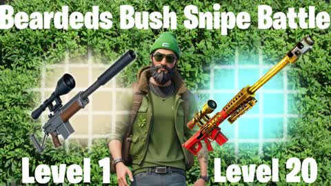 Bearded's bush snipe