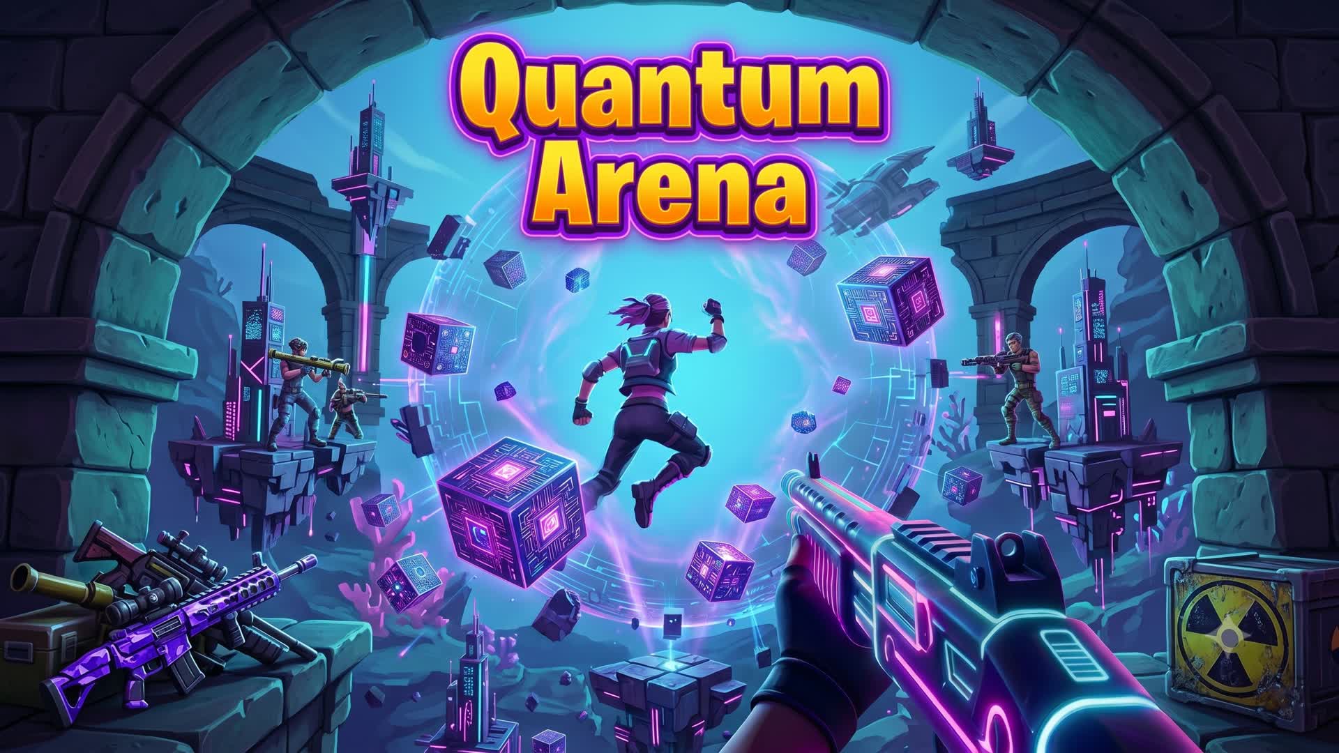 Quantum Arena-First Person🎮