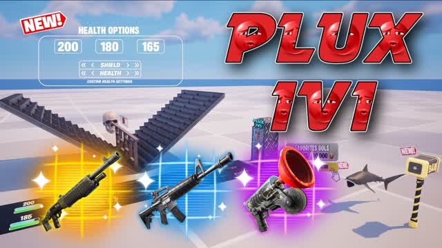 PLUX 1V1 BUILD FIGHTS! ( 200 PUMPS )