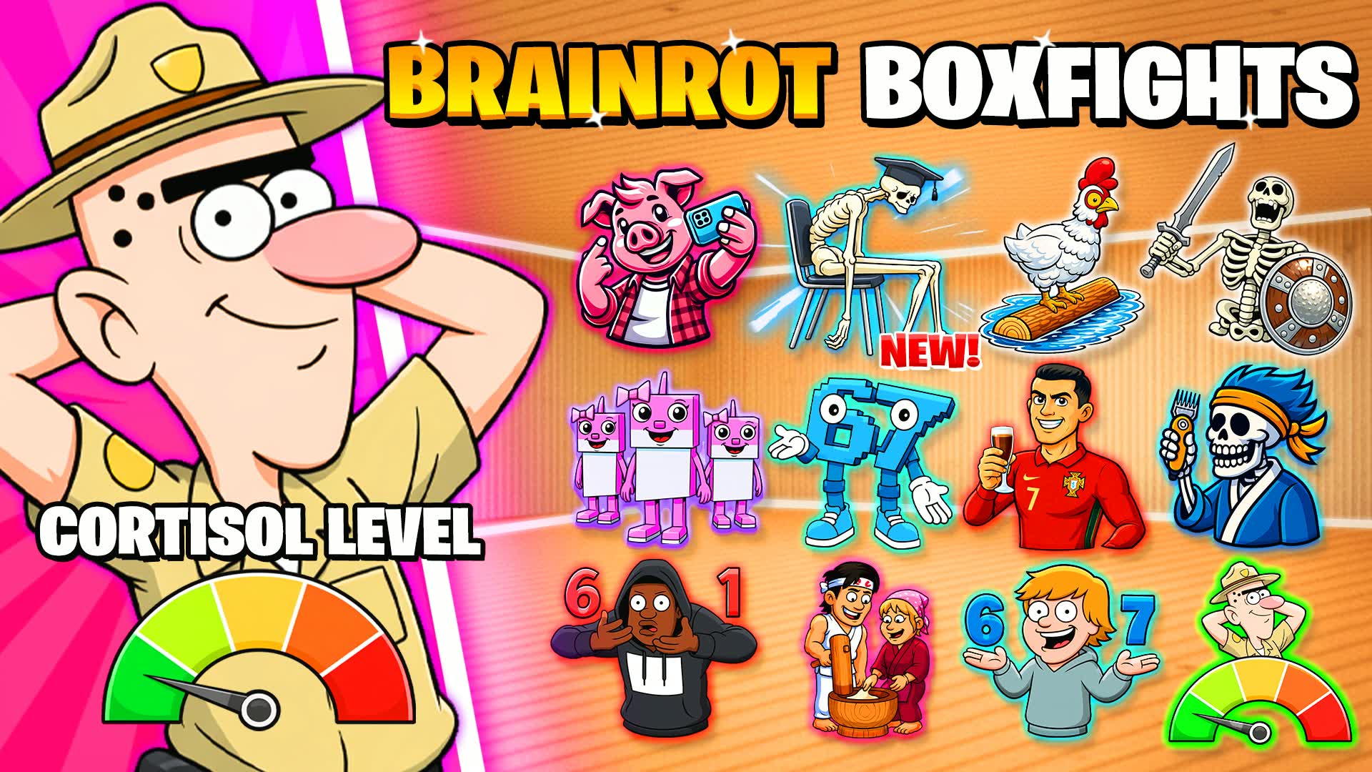 🧠ブレインロットボックスファイト 📦 ミームボックスPvP 📦