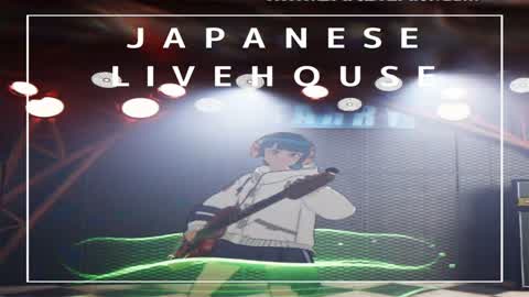 Japanese cartoon live house
