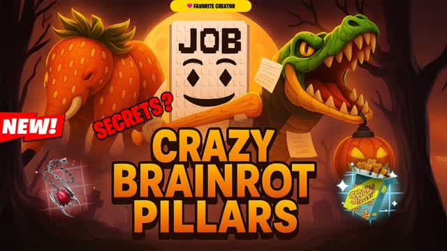 Crazy Brainrot Pillars(Halloween🎃)