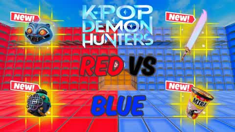 KPop Demon Hunters Red vs Blue - KPDH