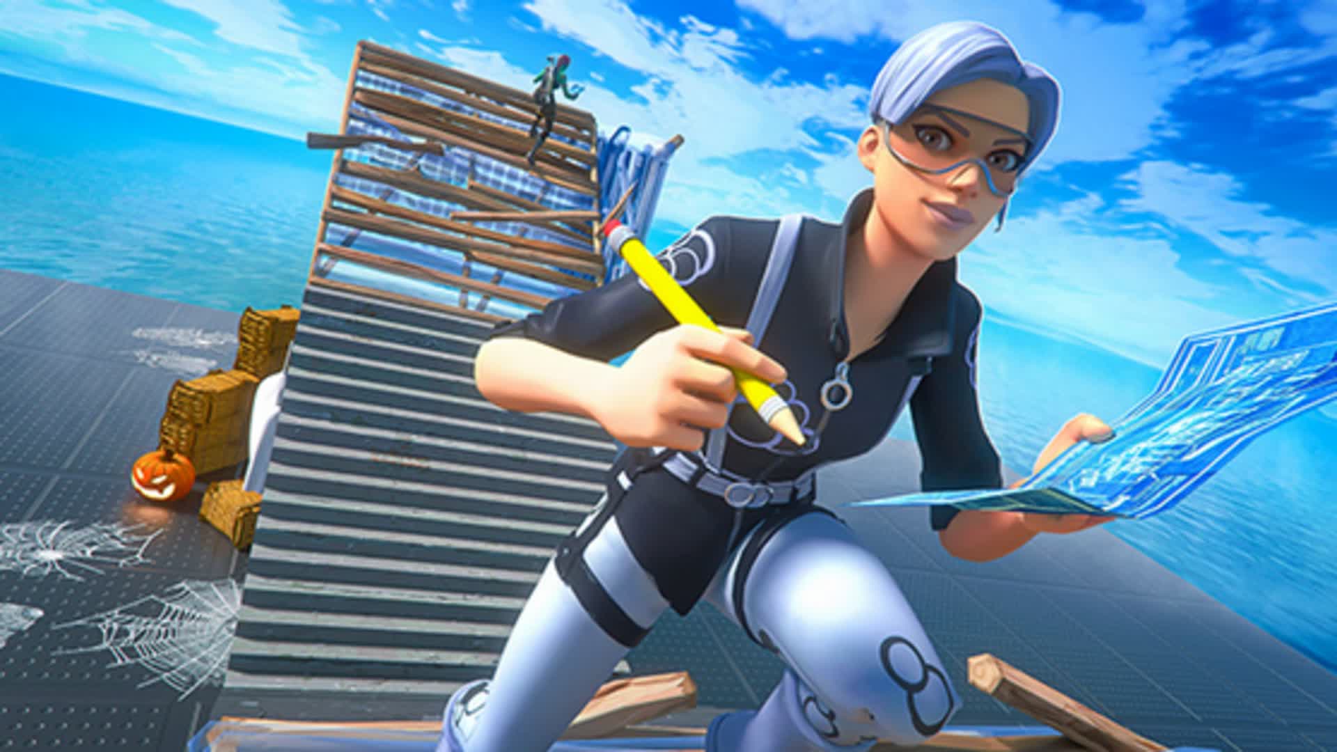 1v1 Build Fights! 2218-5511-5313 by moraaa - フォートナイト