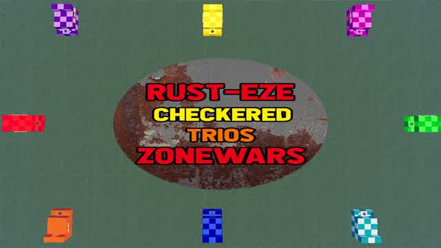 Capture 1 – Rusteze Checkered Trios  Zone Wars 🏁 ⚠️