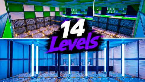The most difficult parkour 14 stages ⚠️ Nooee 14 level ⚠️