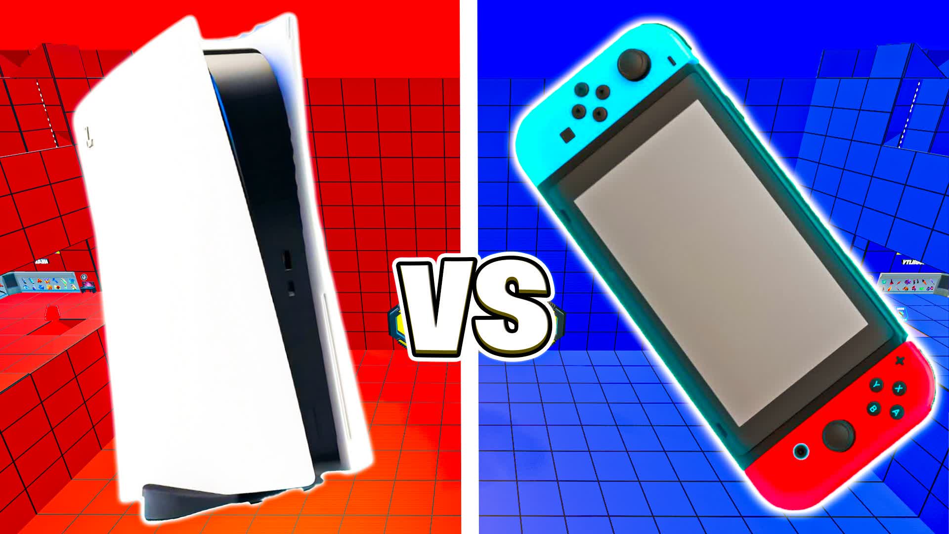 MEGA GIGA SUPER CONSOLE VS SWITCH 🔴🔵