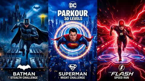 ⚡ Parkour DC | Parkour DC 🦸♂️