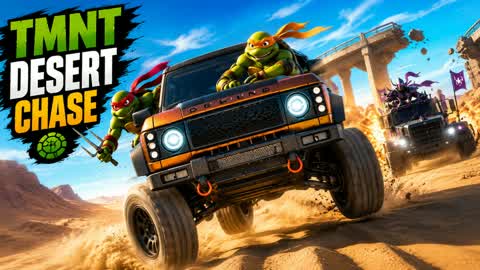 🐢TMNT DESERT CHASE🏭