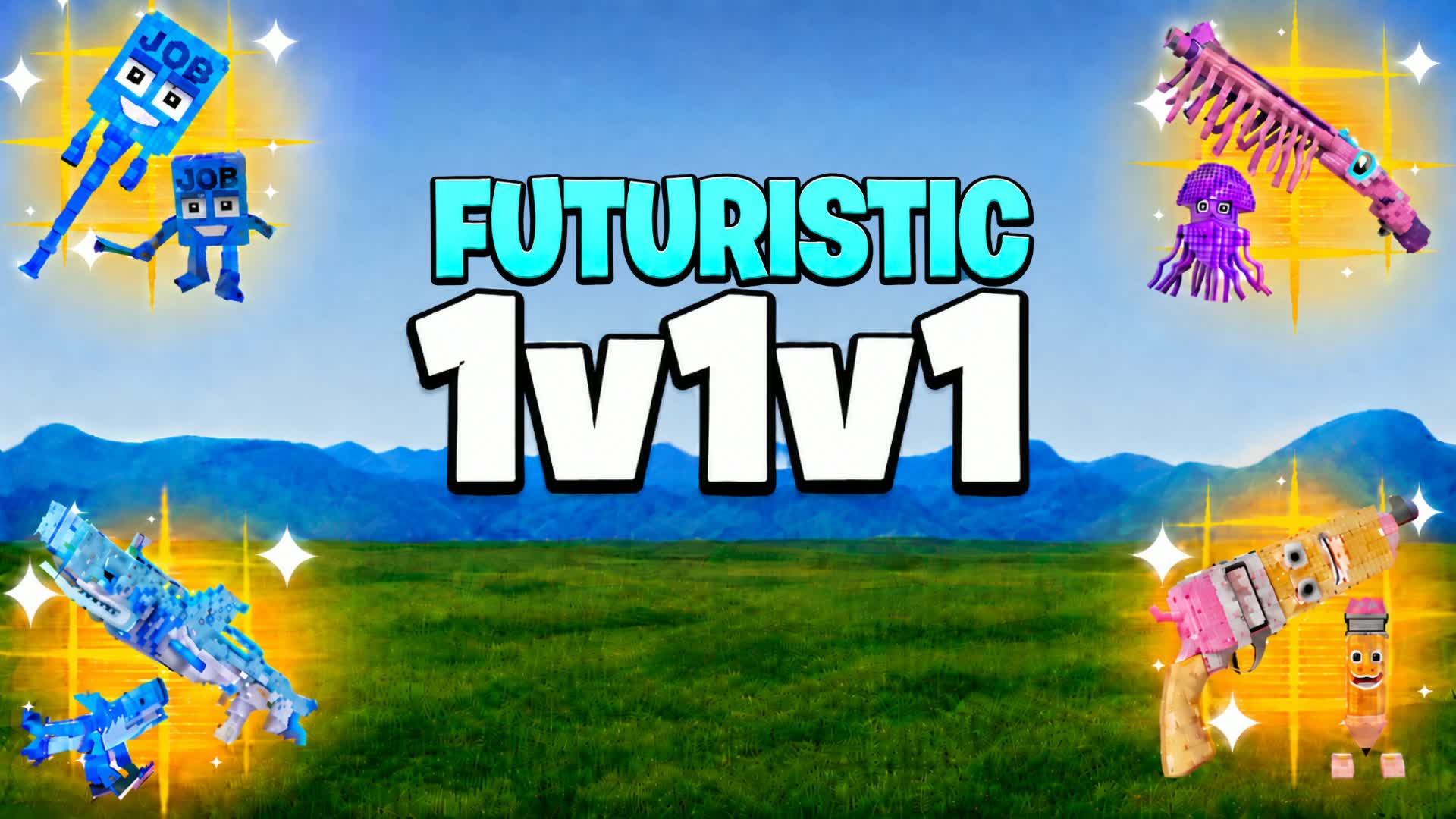 FUTURISTIC 1v1v1 š§
