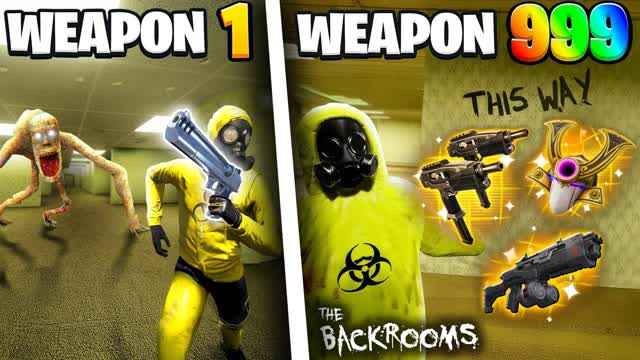 BACKROOMS: GUN GAME [FIRST PERSON]