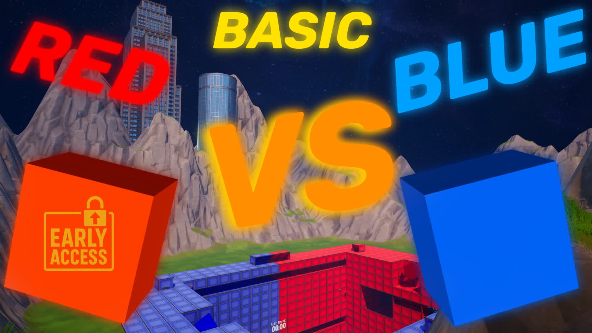 Basic Red VS Blue EARLY ACCES|Ranks!🔴🔵