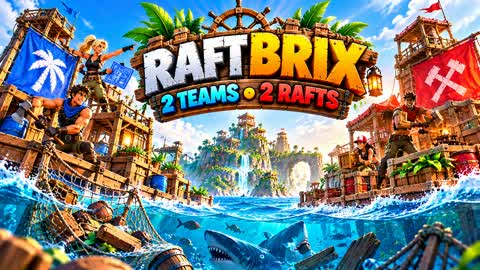 🌊 RAFTBRIX: 2V2 RAFT SURVIVAL 🦈