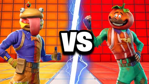 DURR BURGER VS TOMATO HEAD