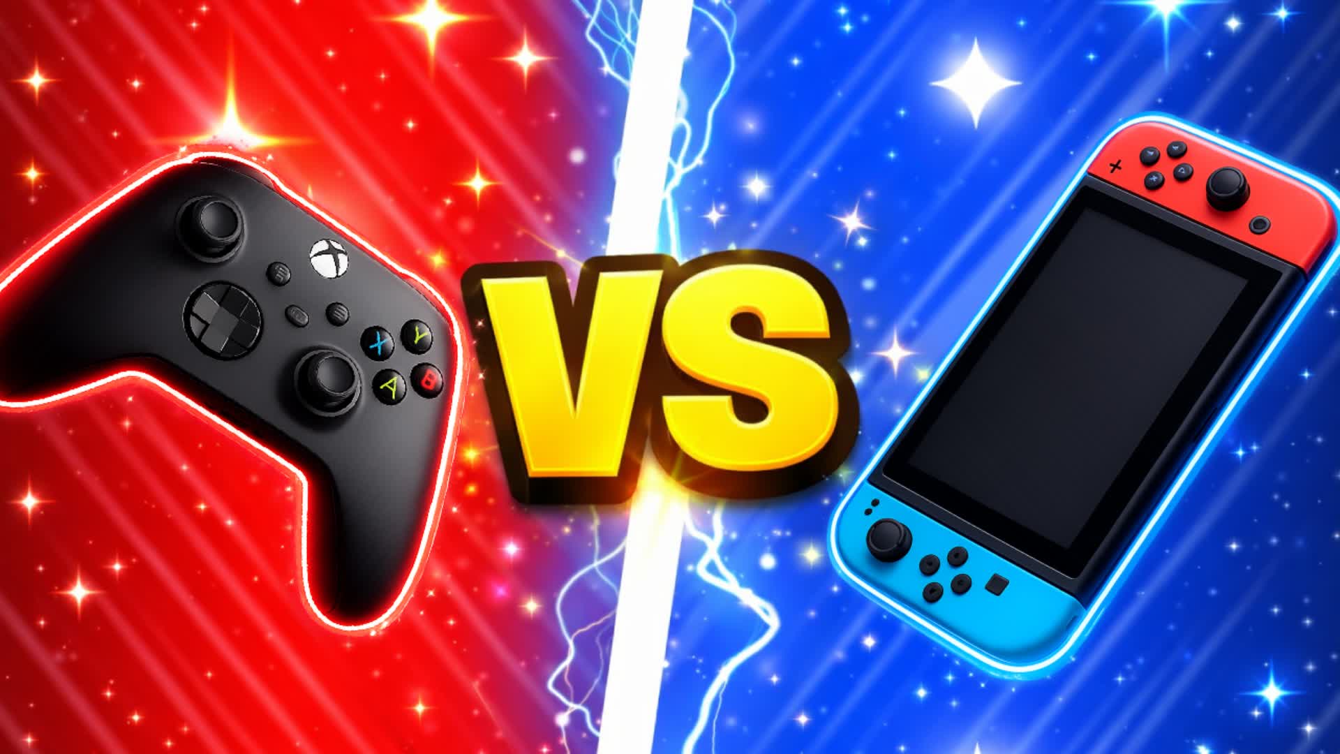 MEGA XBOX VS SWITCH RED VS BLUE🔴🔵