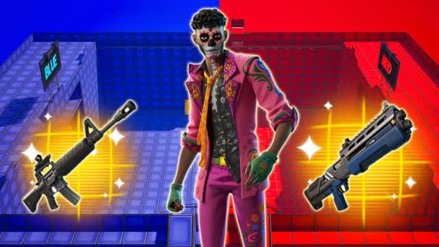 CRAZY RED VS BLUE 🔴🔵HUGE