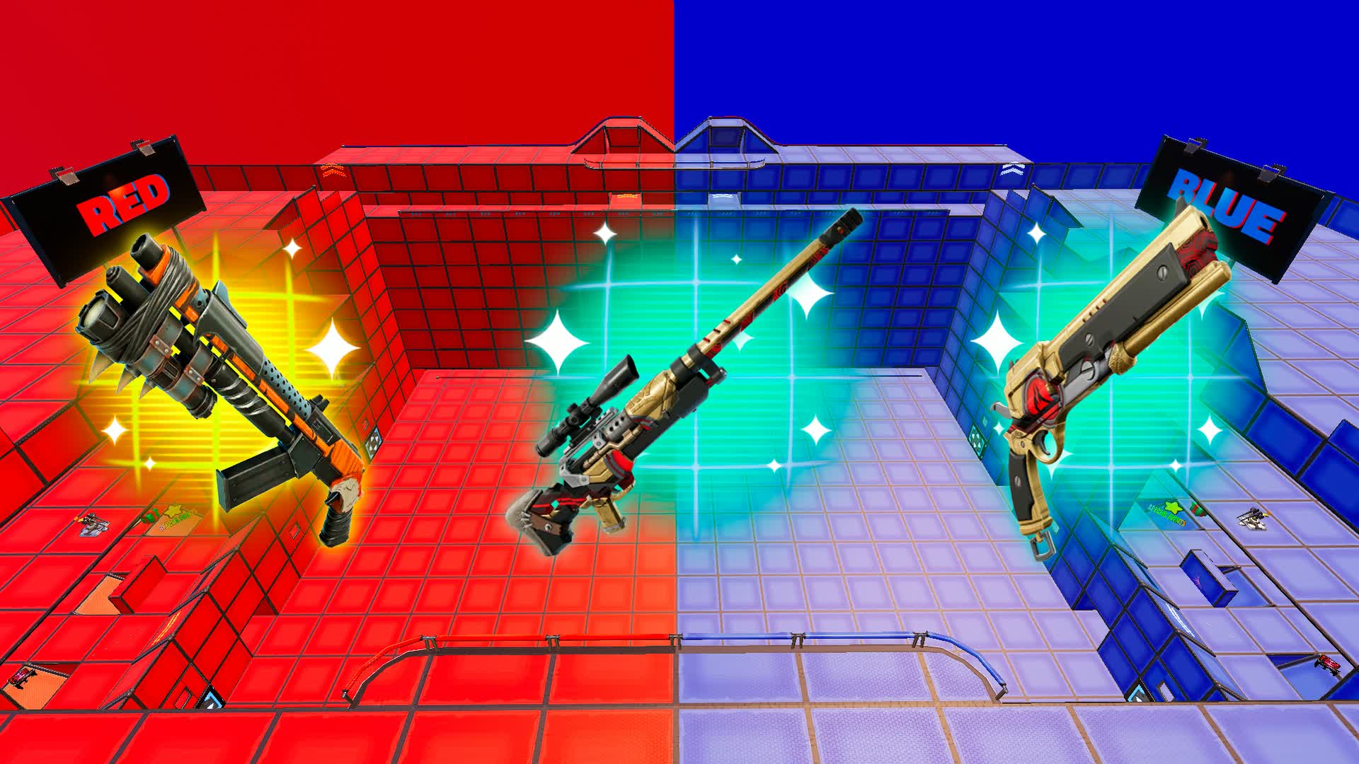 TWDU SUPER ULTIMATE RED VS BLUE 🔴🔵