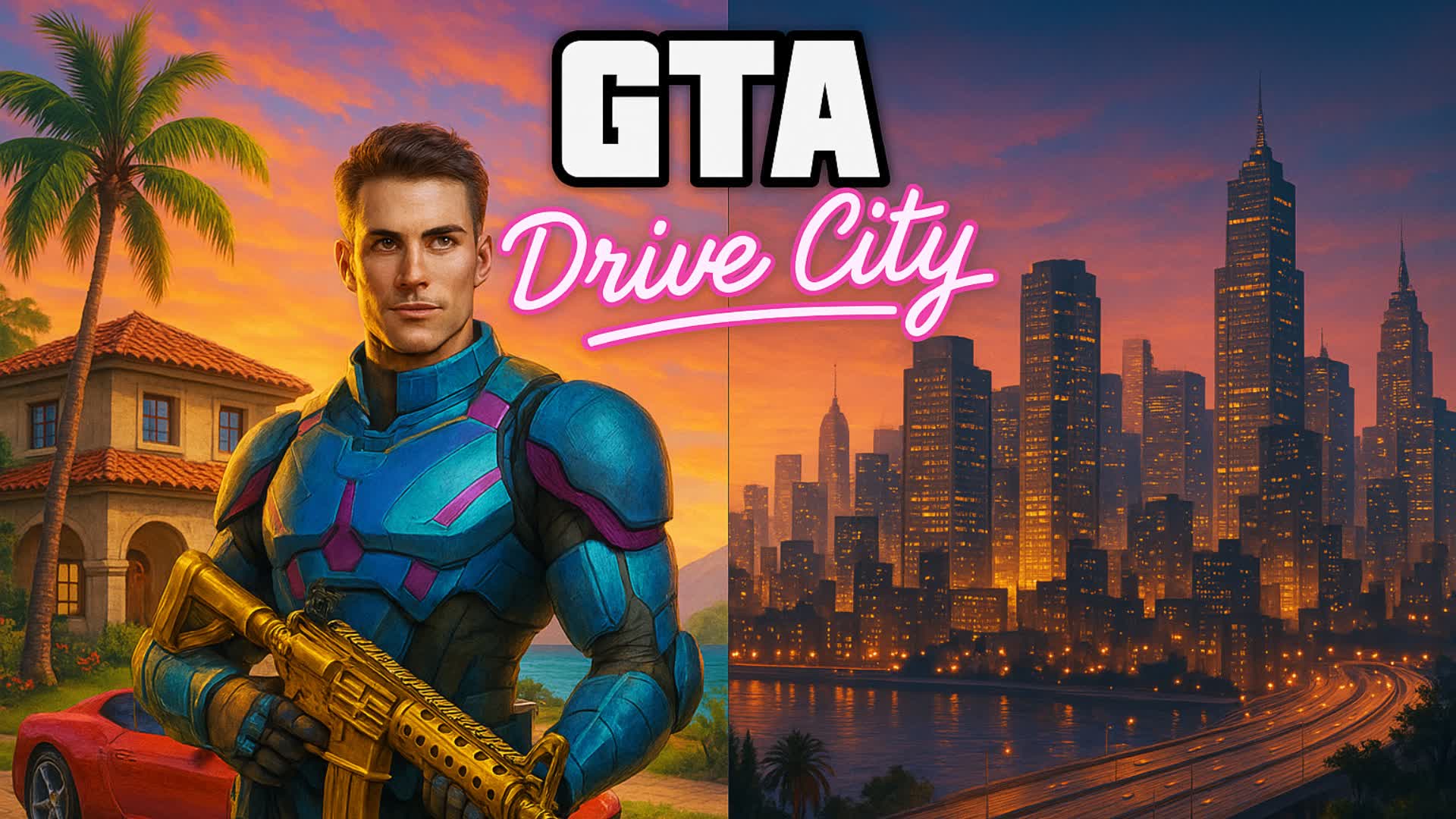 GTA VICE DRIVE CITY 🚗