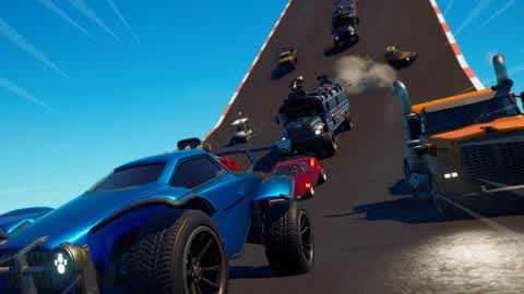 SUPER MEGA RAMP ALL CARS VERY FUN