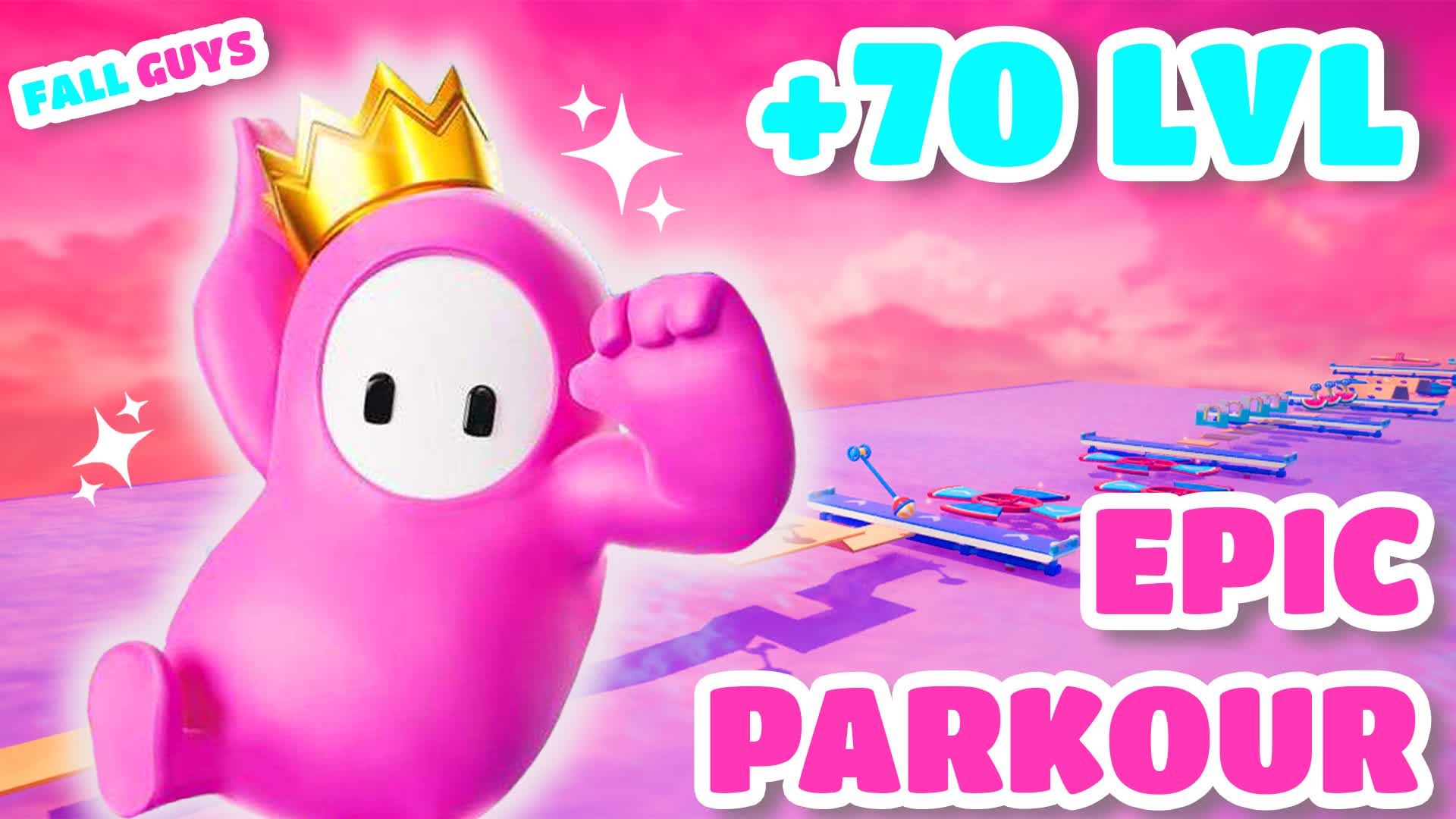 🌈FALL GUYS: PARKOUR 70+ 9244-0635-5925 by casechips - Fortnite Creative ...
