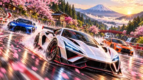 🌴 COASTLINE TURBO DRIVE 🏎️