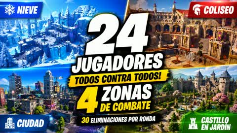 24 PLAYERS | 4 COMBAT ZONES