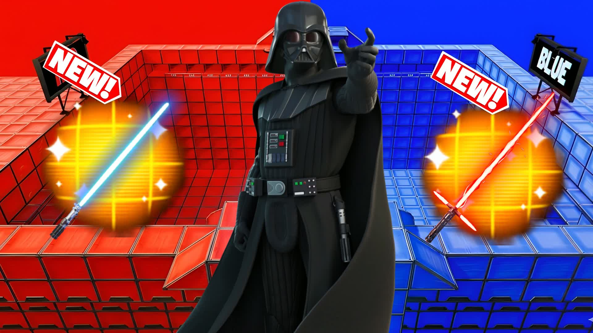 STAR WARS RED VS BLUEE