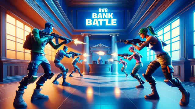 Bank Battle 8v8 PvP