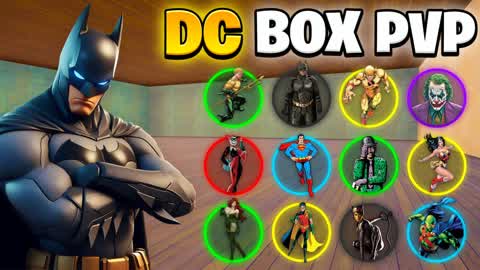 Dc superheroes box pvp