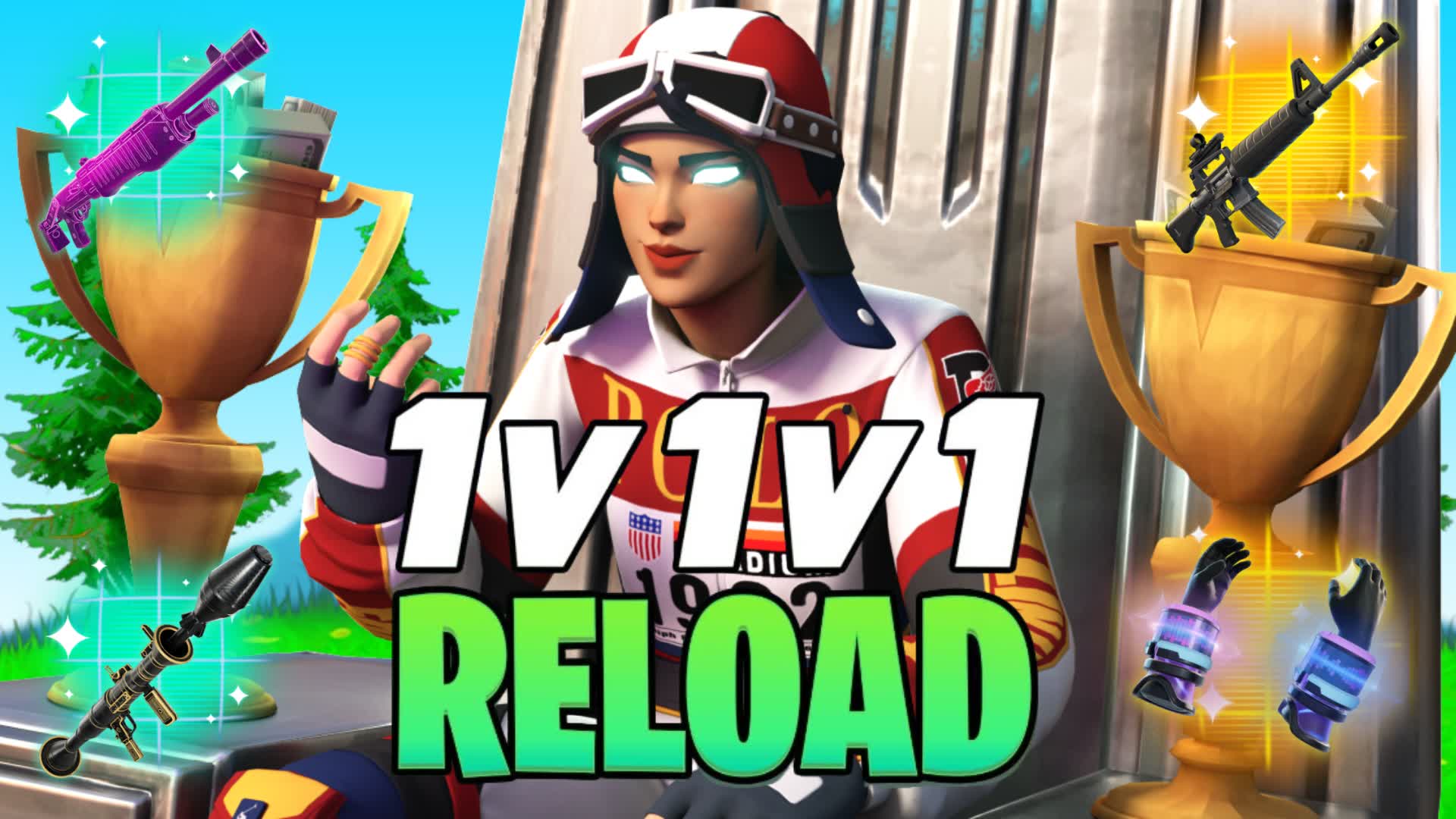 1V1V1 FREE FOR ALL RELOAD 1V1 🏆