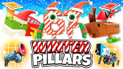 WINTER PILLARS PILLERS PILARS CHRISTMAS