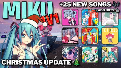 🎄HATSUNE MIKU 1v1 🩵 NEW Songs & Bot 🤖
