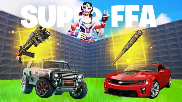 Super 1v1v1  ALL GUNS & VEHICLES