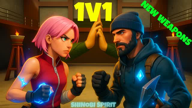 1V1 BUILD FIGHT ARENA - SHINOBI SPIRIT