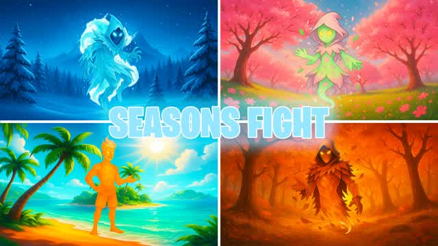 ❄️☀️🍂🌸Big Seasons Fight❄️☀️🍂🌸