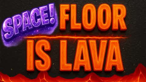 FLOOR IS LAVA 🪐 SPACE Fun Galaxy Arena