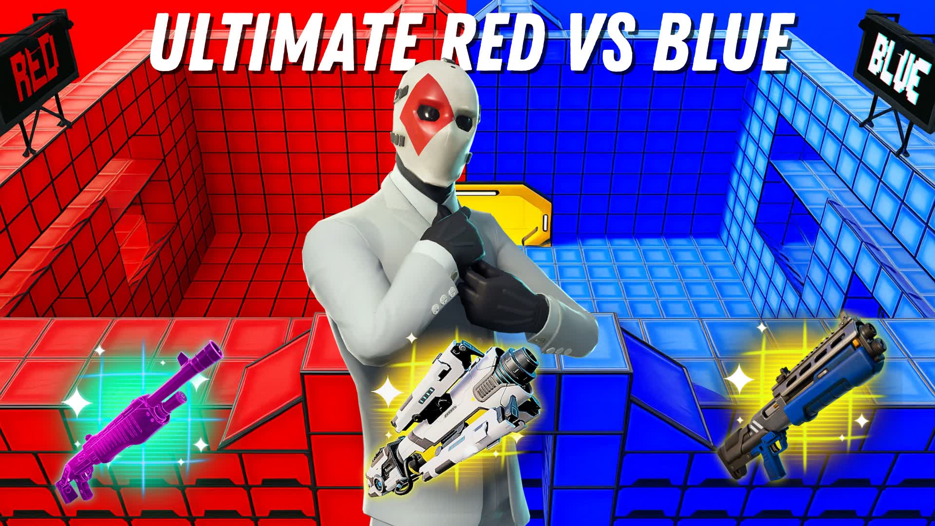ULTIMATE RED VS BLUE🔴🔵