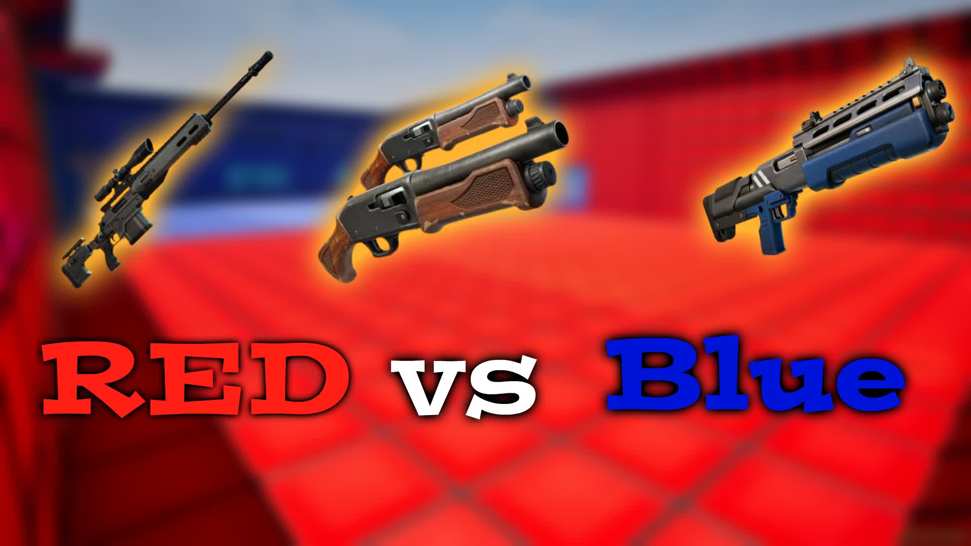 赤とミニマリストブルー