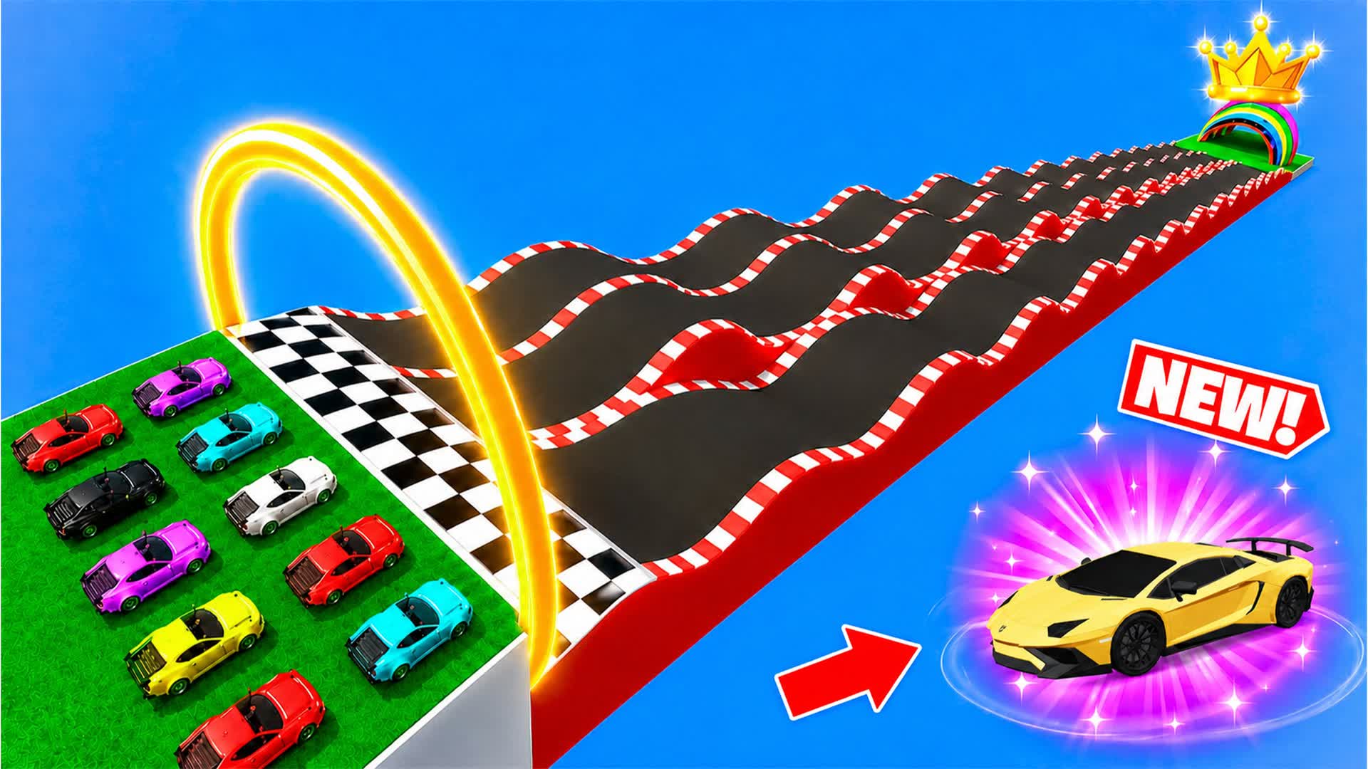 ULTIMATE CAR MEGA RAMP 🚀