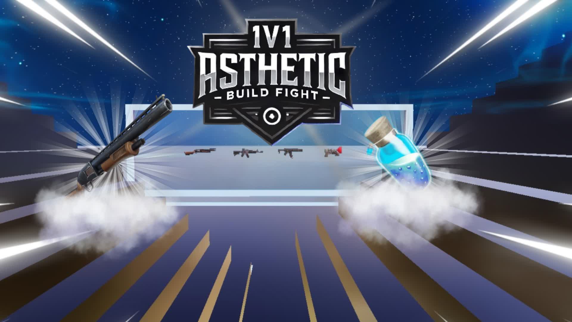 💎 1V1 aesthetic BUILD FIGHT 💎