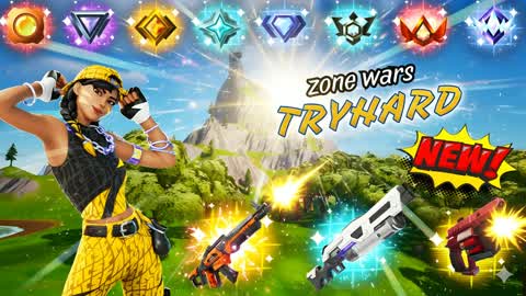 ZONE WARS 🏆TRYHARD UP🏆 SOLITARIO🏔️