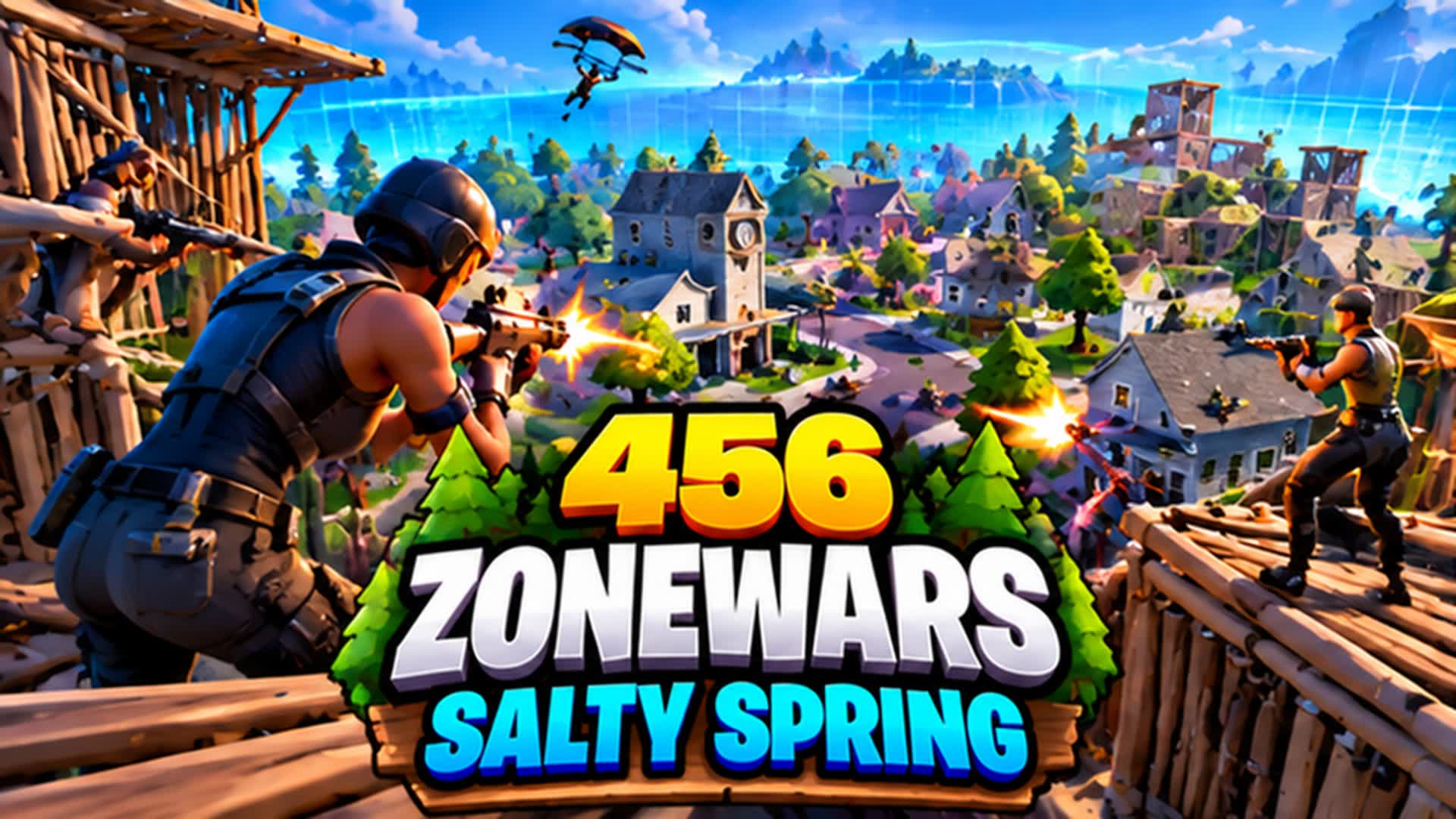 456 ZONEWARS SALTY SPRINGS, Fortnite island 2046-6636-7183 by seaspring2898
