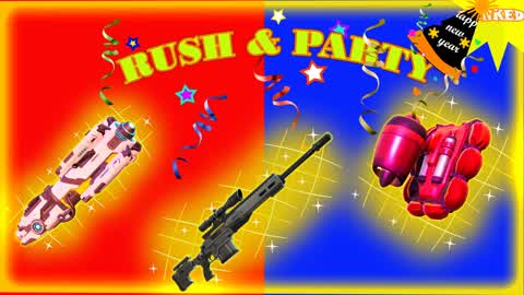 🔵🔴Super Red Vs Blue Rush & Party🔵🔴